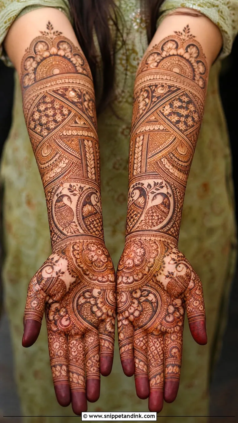 Latest Bridal Mehndi Design #25