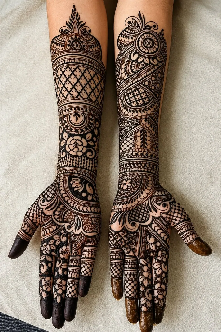 Latest Bridal Mehndi Design #5