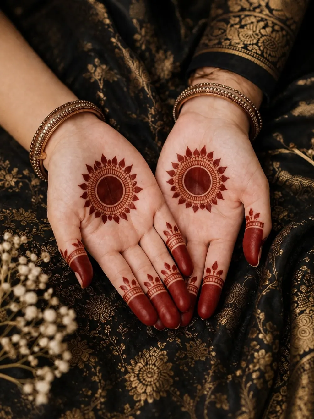 Latest Simple Mehndi Design #15