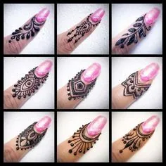 Stylish Simple Mehndi Design #183