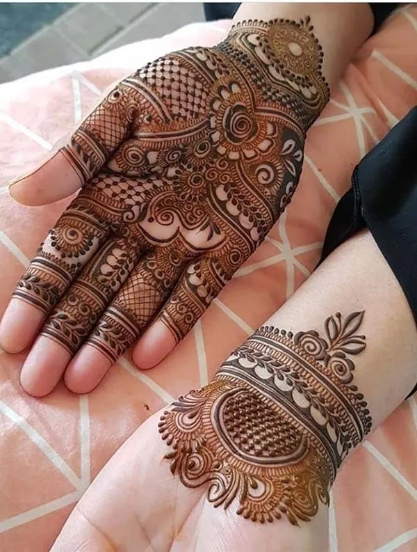 Graceful Simple Mehndi Design #257