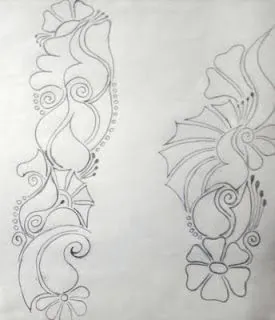 Modern Simple Mehndi Design #261