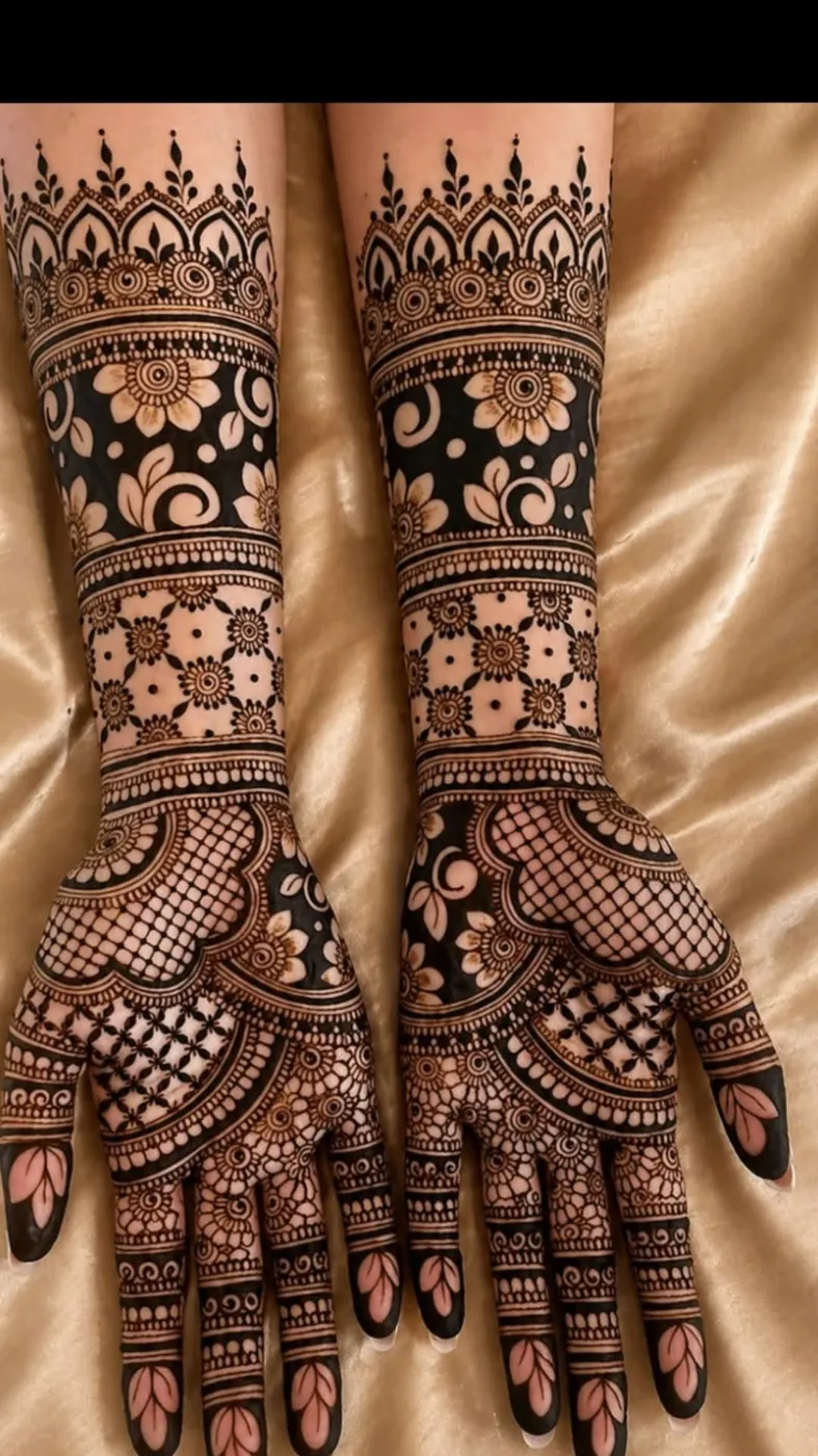 Beautiful Simple Mehndi Design #54